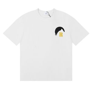 Rhude white printed short-sleeved T-shirt